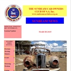 March 2015 Newsletter